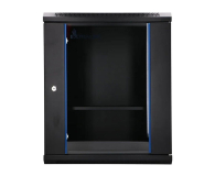 ExtraLink Lite 12U 530x400 Czarna wisząca - 1484055 - zdjęcie 3